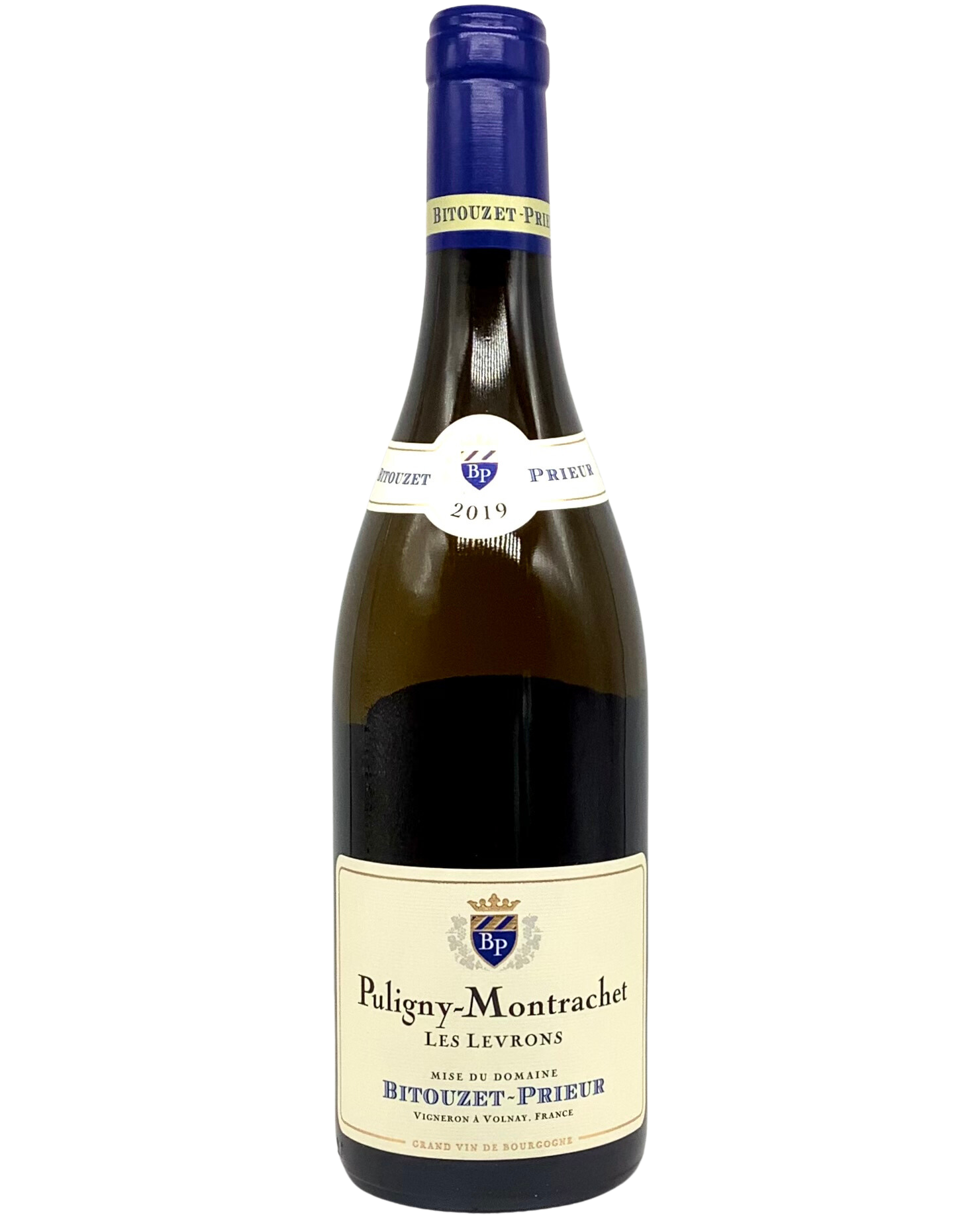 Bitouzet-Prieur, Chardonnay, Puligny-Montrachet "Les Levrons" Côte de Beaune, Burgundy, France 2019