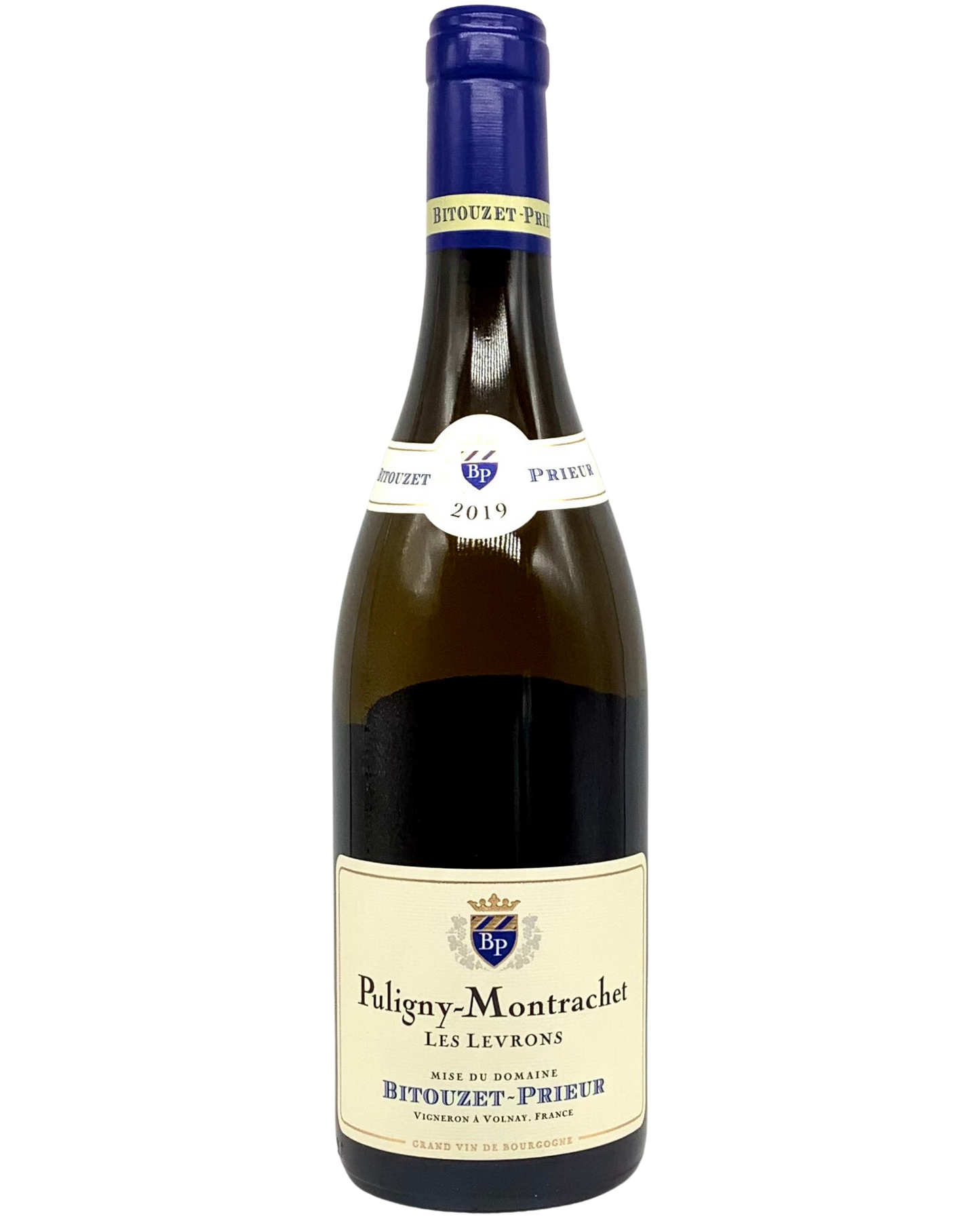 Bitouzet-Prieur, Chardonnay, Puligny-Montrachet "Les Levrons" Côte de Beaune, Burgundy, France 2019