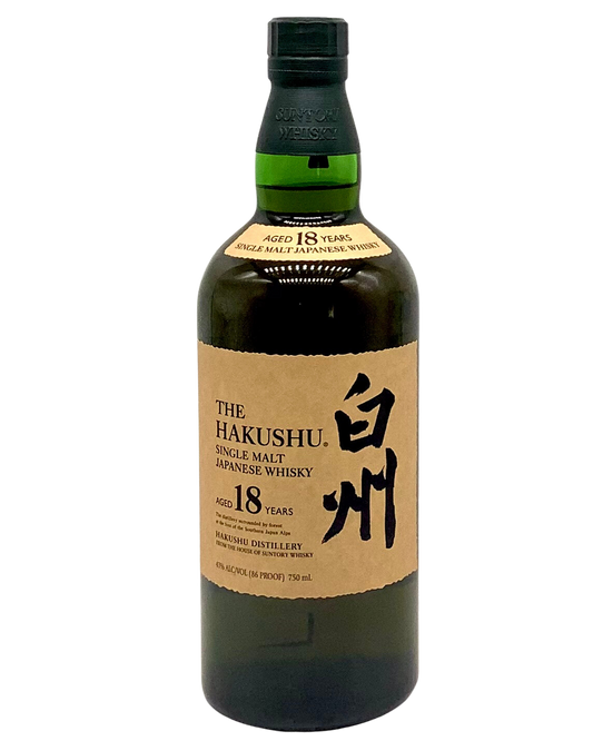 The Hakushu 18 Year Single Malt Japanese Whiskey 750ml newarrival