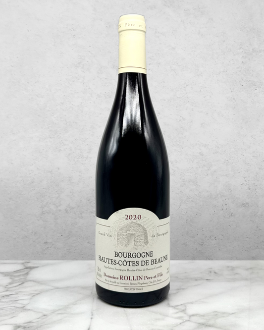 Domaine Rollin, Pinot Noir, Bourgogne Rouge, Hautes-Côtes de Beaune. Burgundy, France 2020