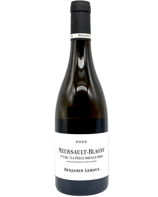 Benjamin Leroux, Chardonnay, Meursault-Blagny 1er Cru "La Pièce Sous le Bois" Côte de Beaune, Burgundy, France 2020 newarrival