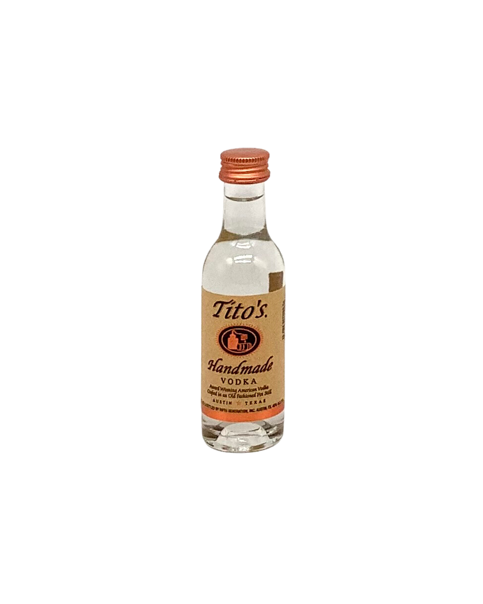 Tito's Handmade Vodka, Austin, Texas 50ml