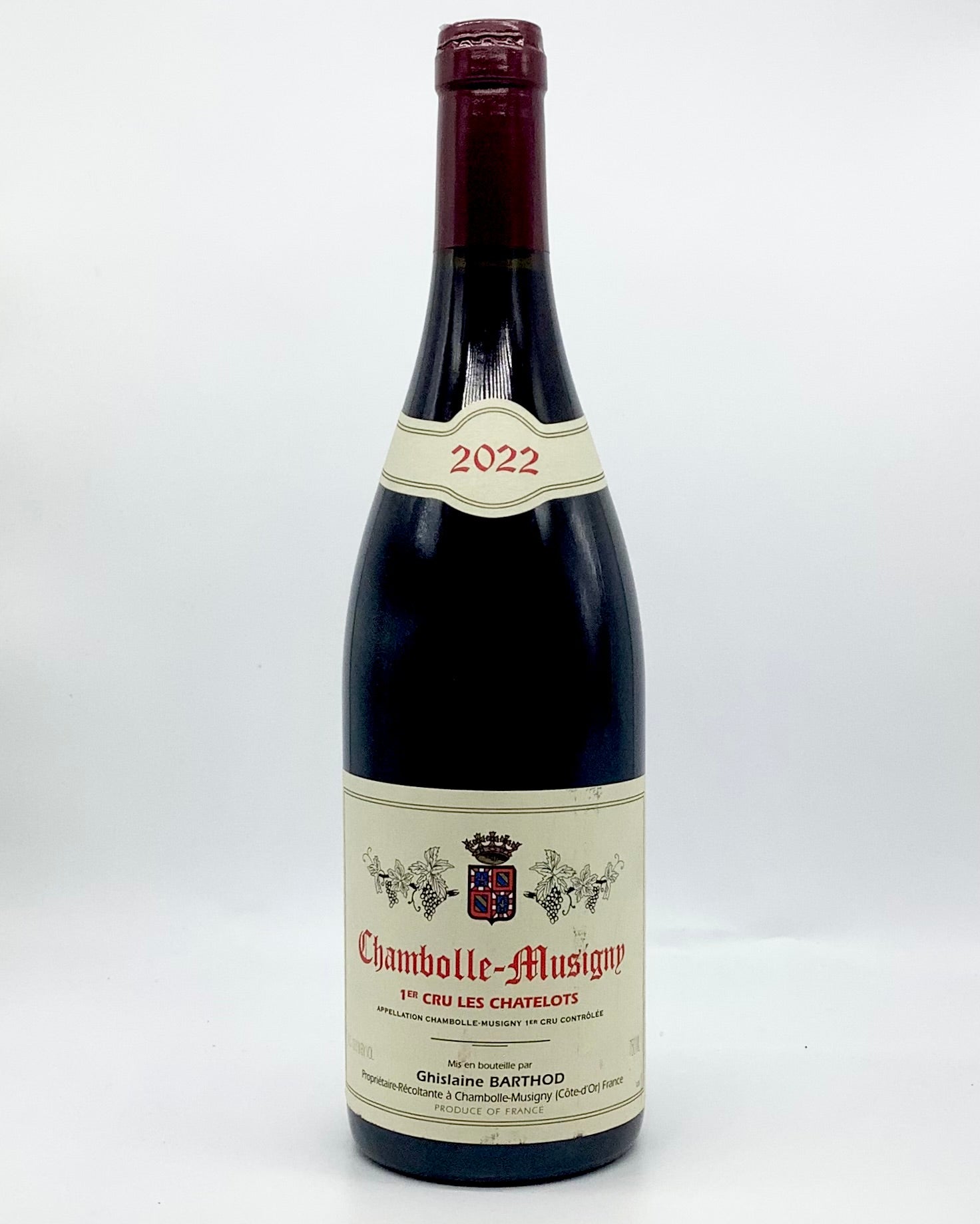 Ghislaine Barthod, Pinot Noir, Chambolle-Musigny 1er Cru Les Châtelots, Côte de Nuits, Burgundy, France 2022 newarrival