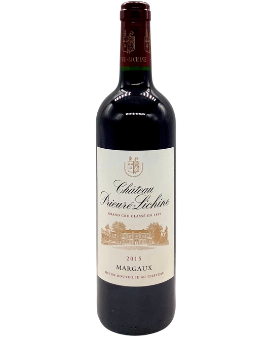 Château Prieuré-Lichine, Cabernet Sauvignon, Margaux, Bordeaux, France 2015