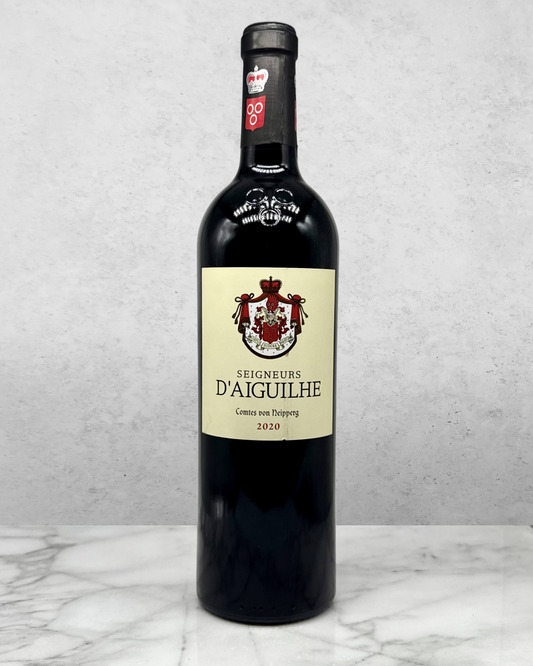 Château d'Aiguilhe "Seigneurs d'Aiguilhe" Castillon Côtes de Bordeaux, France 2020 newarrival