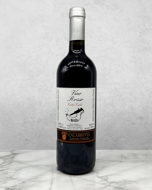 Calabretta, Nerello Mascalese & Cappuccio "Cala Cala Rosso" Sicily, Italy NV newarrival