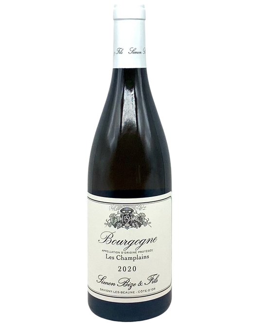 Simon Bize, Chardonnay, Bourgogne Blanc "Les Champlains" Burgundy, France 2020 newarrival