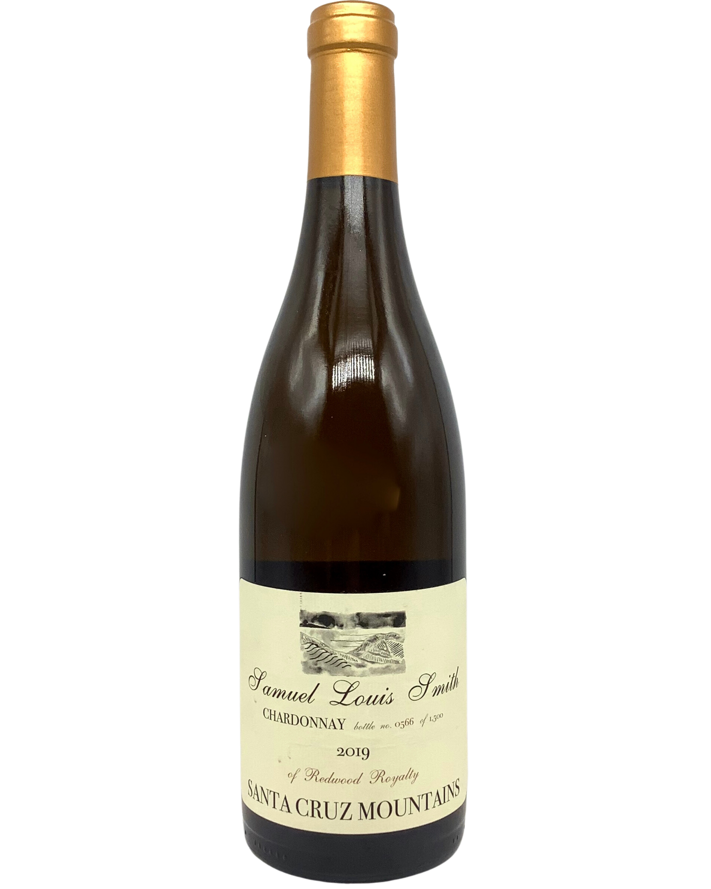Samuel Louis Smith, Chardonnay "Of Redwood Royalty" Bald Mountain Vineyard, Ben Lomond Mtn, Santa Cruz Mountains, California 2019