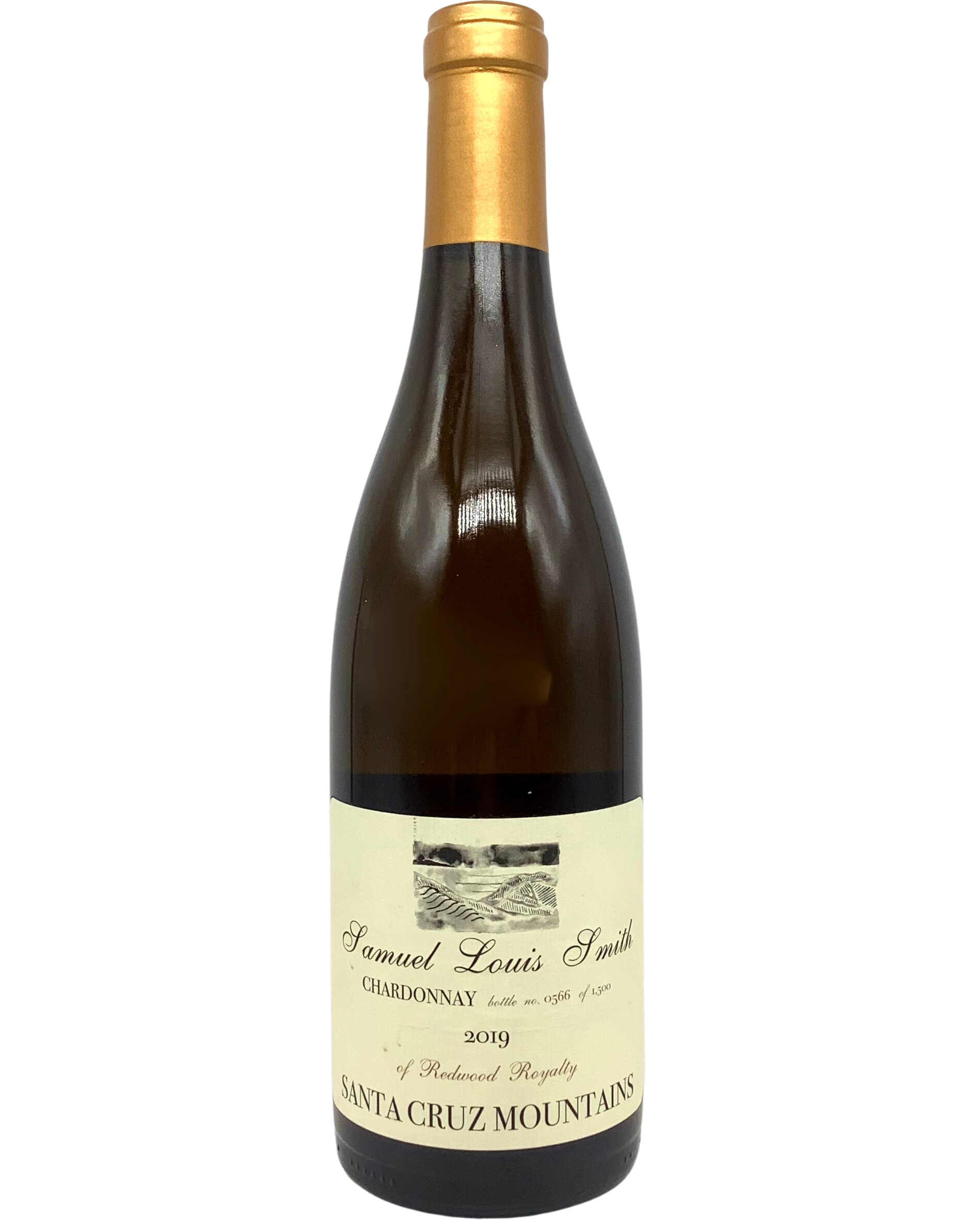 Samuel Louis Smith, Chardonnay "Of Redwood Royalty" Bald Mountain Vineyard, Ben Lomond Mtn, Santa Cruz Mountains, California 2019