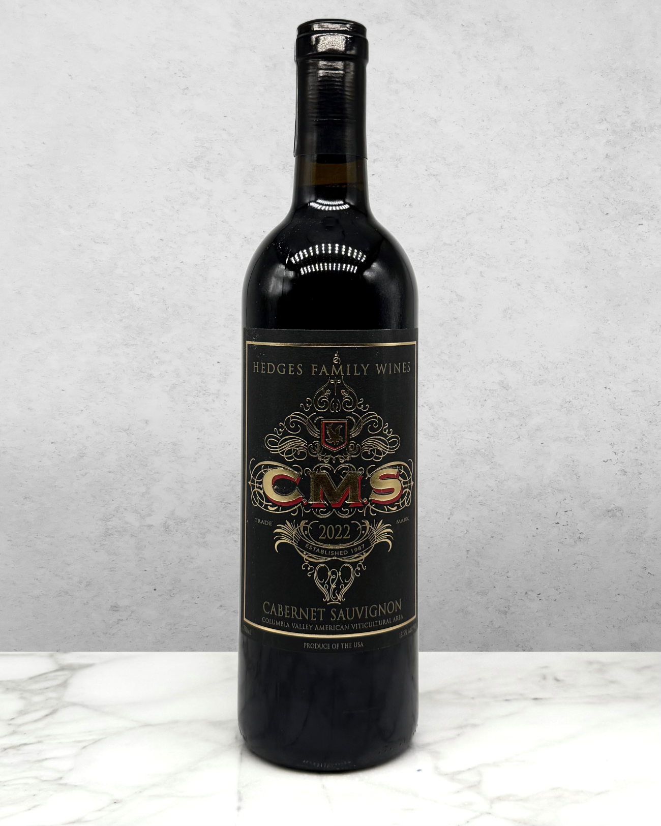 Hedges Family, Cabernet Sauvignon "C.M.S." Columbia Valley, Washington 2022 vegan