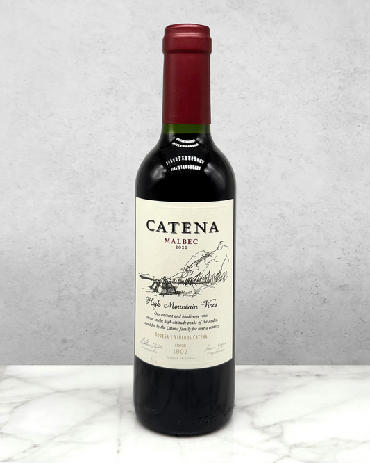 Catena, Malbec, High Mountain Vines, Mendoza, Argentina 2024 375ml sustainable