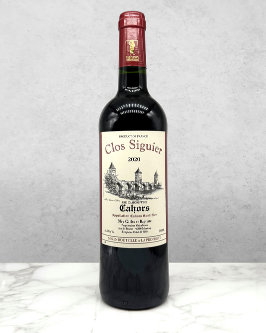Clos Siguier, Malbec & Tannat, Cahors AOC, France 2022 organic
