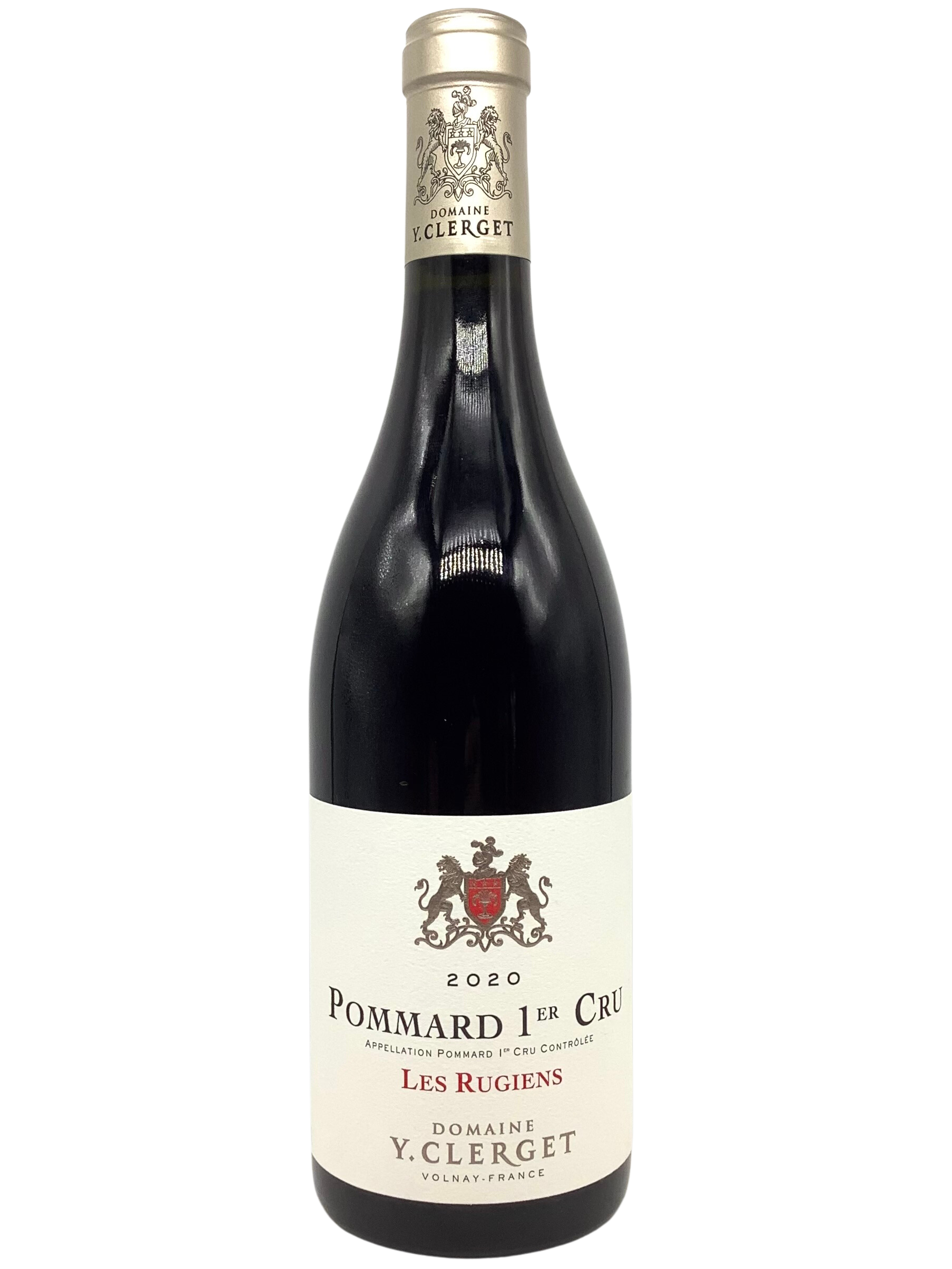 Domaine Y. Clerget, Pinot Noir, Pommard 1er Cru Les Rugiens, Côte de Beaune, Burgundy, France 2020 new-arrivals