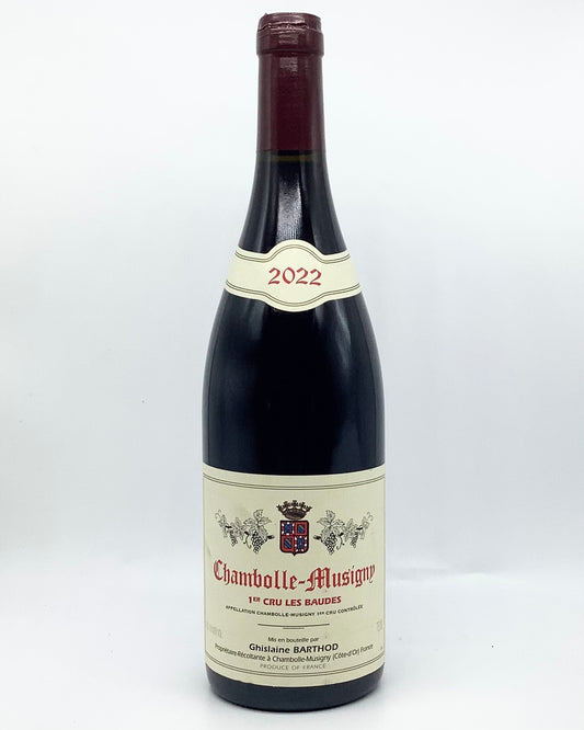Ghislaine Barthod, Pinot Noir, Chambolle-Musigny 1er Cru Les Baudes, Côte de Nuits, Burgundy, France 2022 newarrival