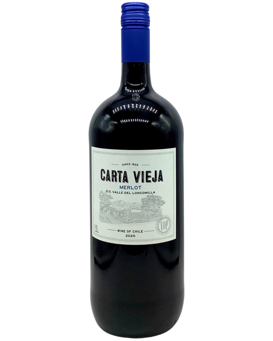 Carta Vieja, Merlot, Valle del Loncomilla, Chile 2022 1.5L