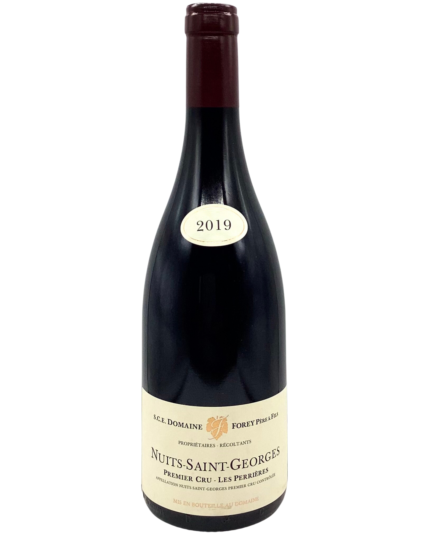 Domaine Forey, Pinot Noir, Nuits-Saint-Georges 1er Cru Les Perrières, Côte de Nuits, Burgundy, France 2019 burgundy