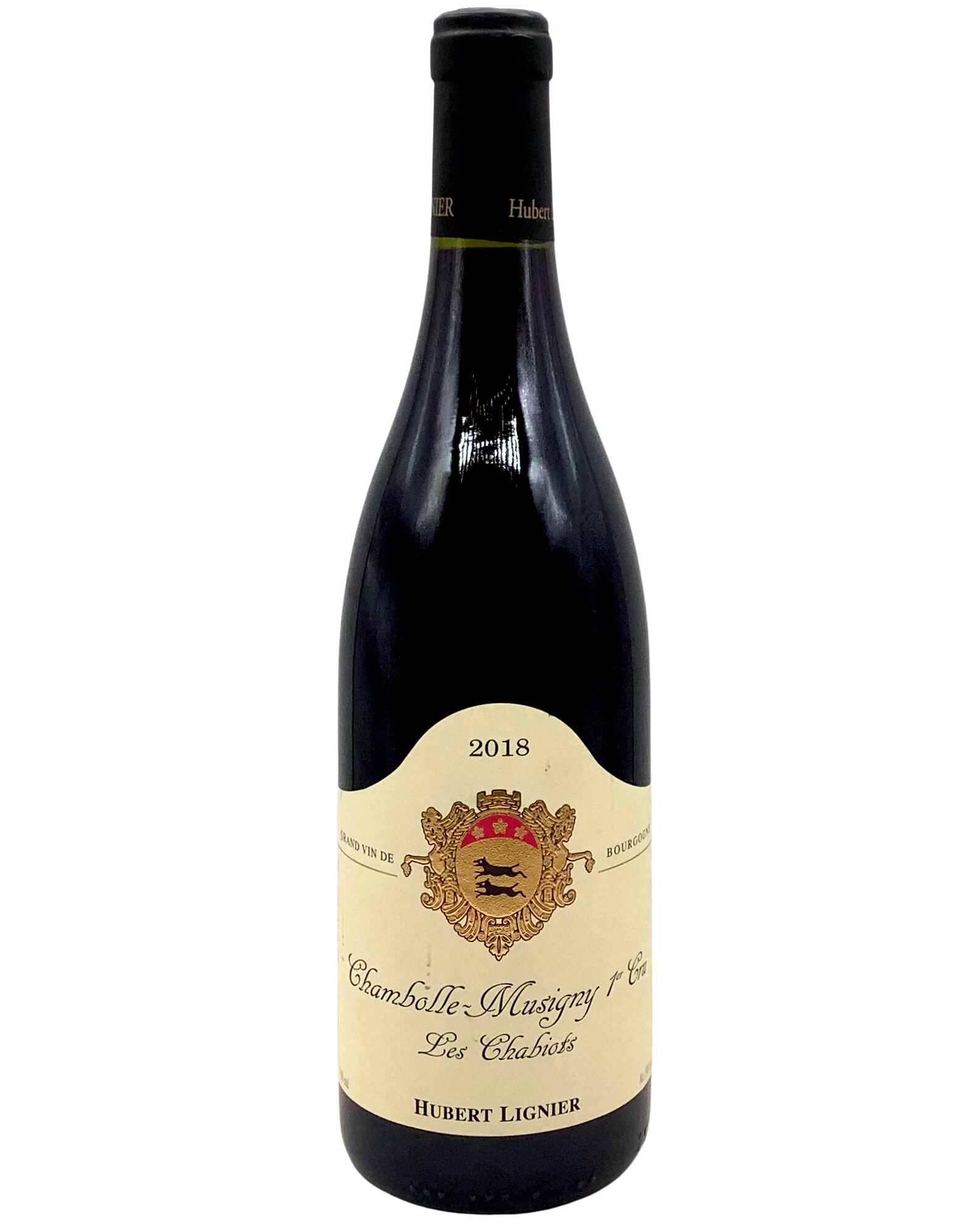 Domaine Hubert Lignier, Pinot Noir, Chambolle-Musigny 1er Cru "Les Chabiots" Côte de Nuits, Burgundy, France 2018