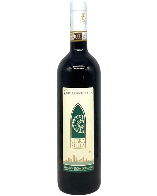 Cappella Sant'Andrea, Vernaccia di San Gimignano "Clara Stella" Tuscany, Italy 2021 certifiedorganic newarrival organic