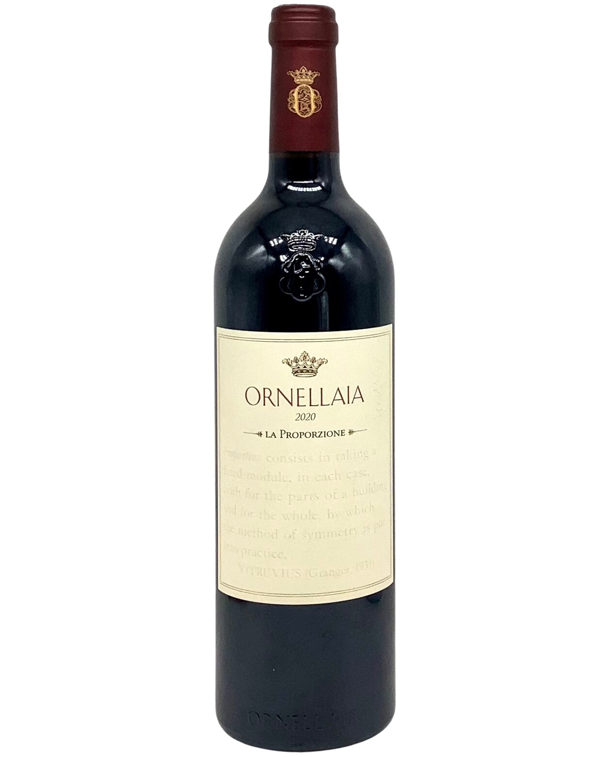 Ornellaia, Super Tuscan Blend, Bolgheri Superiore "La Proporzione" Tuscany, Italy 2020 (Artist Label) newarrival