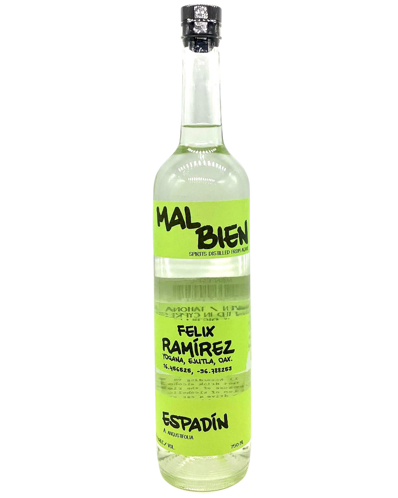 Mal Bien, Felix Ramírez Mezcal Espadín 750ml newarrival