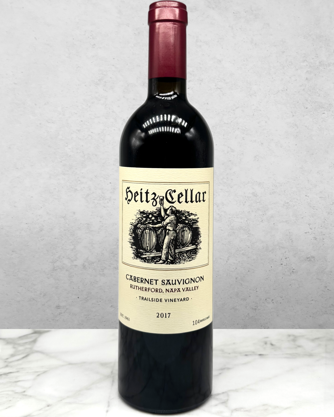 Heitz Cellar, Cabernet Sauvignon, Trailside Vineyard, Rutherford, Napa Valley, California 2017 newarrival