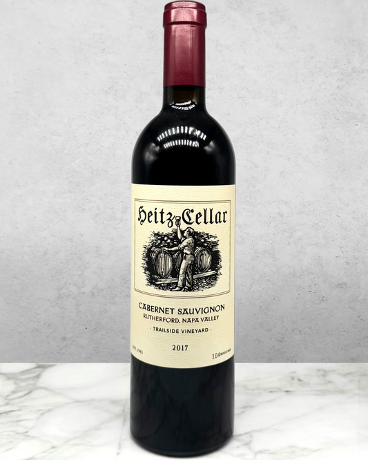 Heitz Cellar, Cabernet Sauvignon, Trailside Vineyard, Rutherford, Napa Valley, California 2017 newarrival