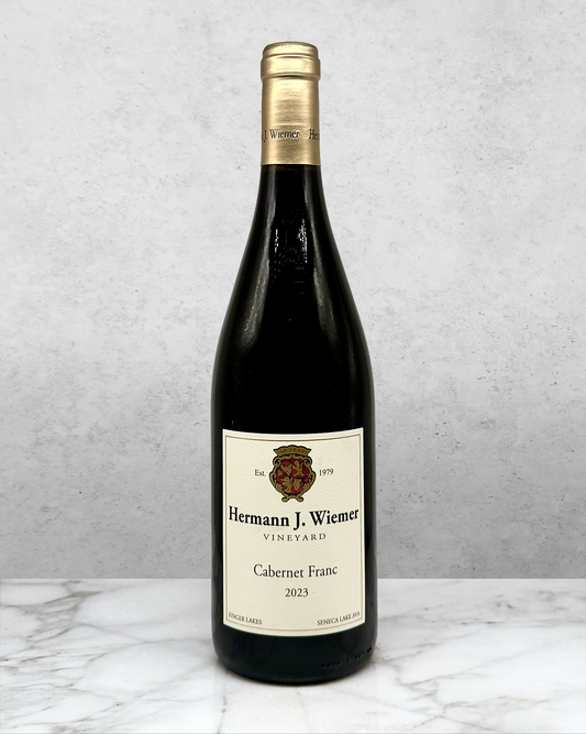 Hermann J. Wiemer, Cabernet Franc, Seneca Lake, Finger Lakes, New York 2023 newarrival organic sustainable vegan