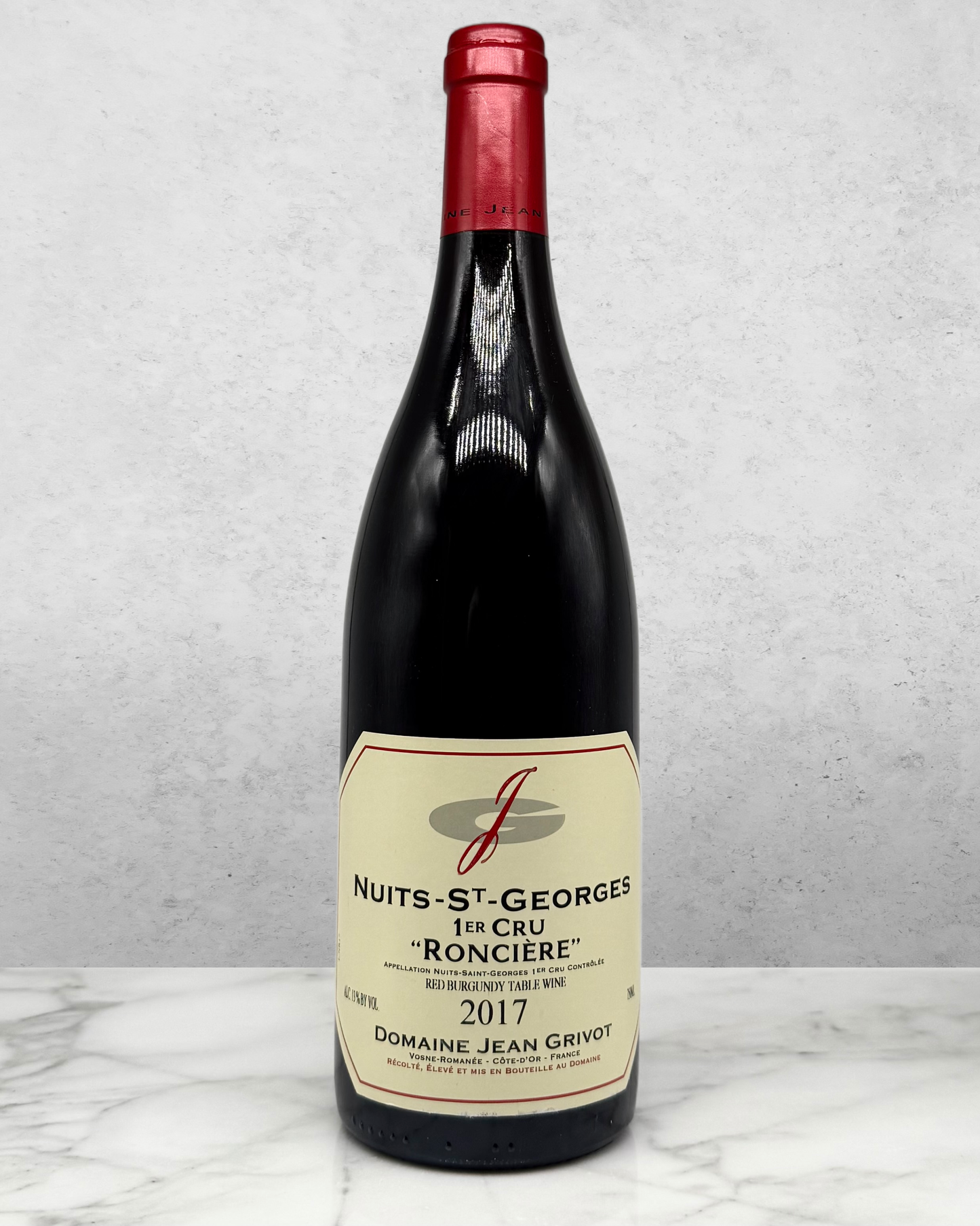 Jean Grivot, Pinot Noir, Nuits St. Georges 1er Cru "Roncière" Côte de Nuits, Burgundy, France 2017