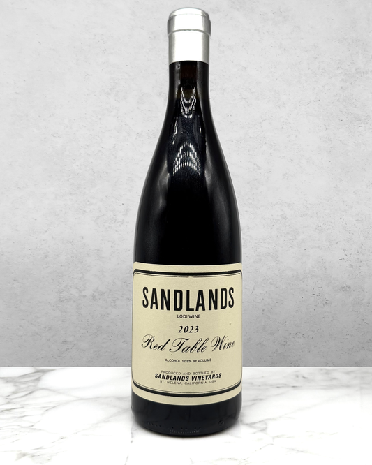 Sandlands, Red Table Wine, Lodi, California 2023 newarrival