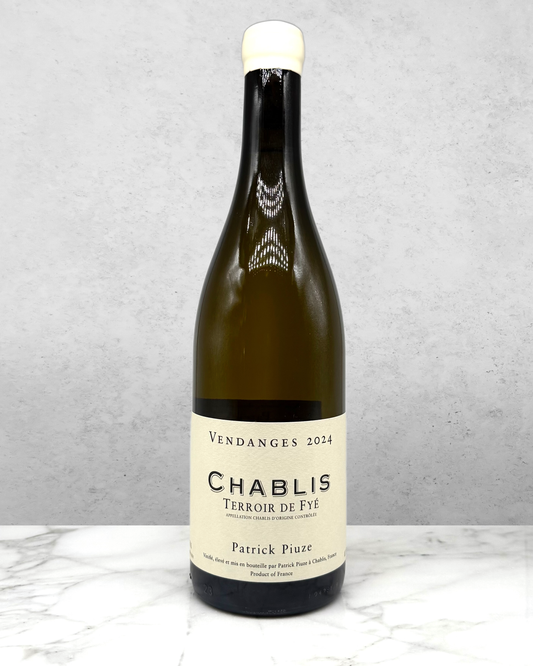 Patrick Piuze, Chardonnay, Chablis Terroir de Fyé, France 2024