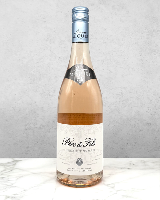 Laurent Miquel, Cinsault & Syrah "Père & Fils" Rosé, Pays d'Oc IGP, France 2024 newarrival
