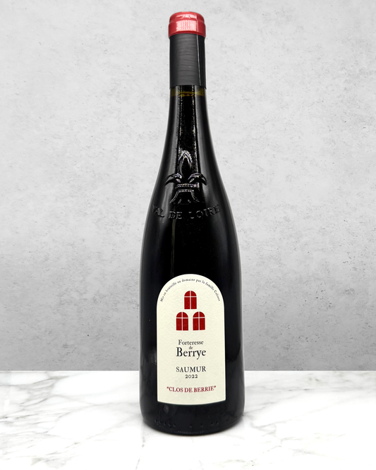 Forteresse de Berrye, Cabernet Franc "Clos de Berrie" Saumur Rouge, Loire Valley, France 2022 newarrival organic