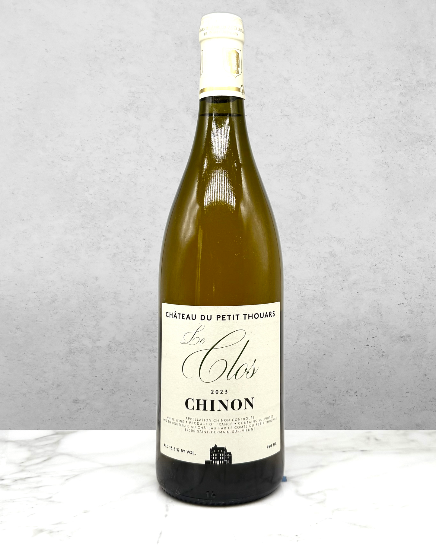 Château du Petit Thouars, Chenin Blanc "Le Clos" Chinon Blanc, Loire Valley, France 2023 newarrival