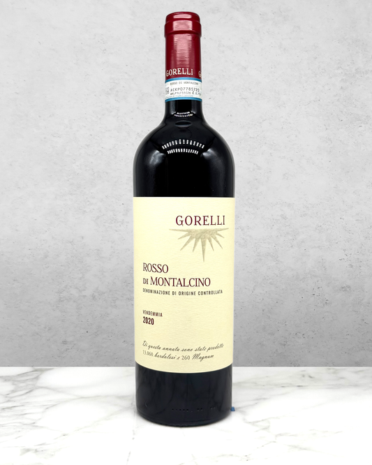 Giuseppe Gorelli, Sangiovese, Rosso di Montalcino, Tuscany, Italy 2020 newarrival organic
