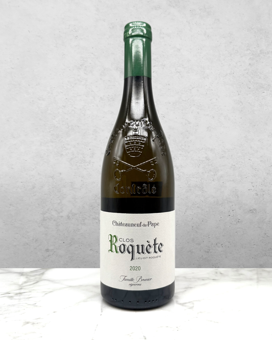 Domaine la Roquète (Famille Brunier), Clos Roquete, Châteauneuf-du-Pape Blanc, Southern Rhône, France 2020 newarrival