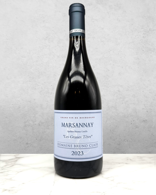 Bruno Clair, Pinot Noir, Marsannay "Les Grasses Têtes" Côte de Nuits, Burgundy, France 2023 newarrival