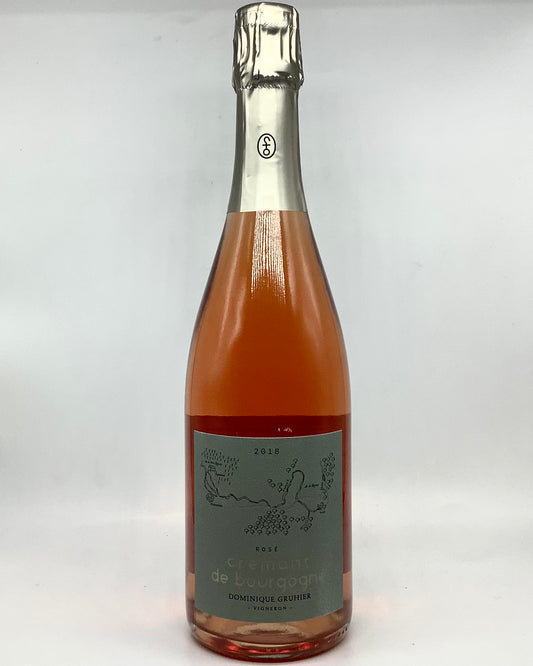 Dominique Gruhier, Crémant de Bourgogne Rosé, Burgundy, France 2018