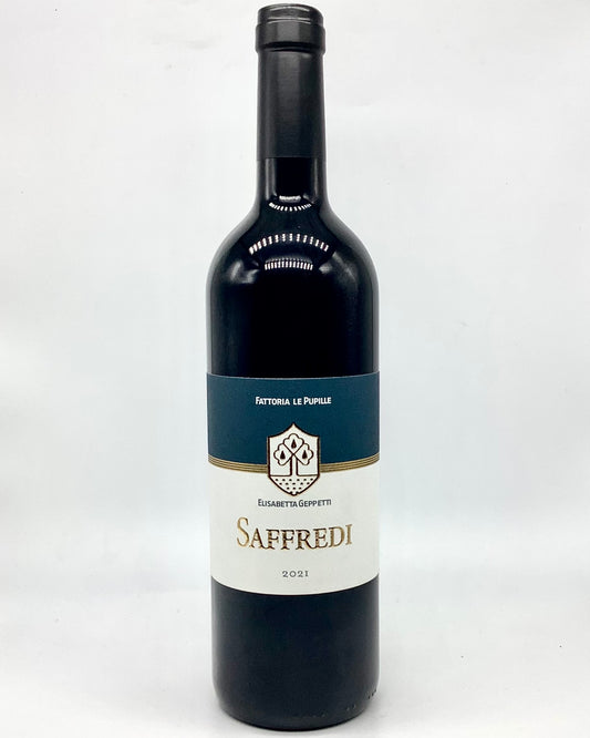 Fattoria le Pupille (Elisabetta Geppetti) "Saffredi" Maremma Toscana IGT, Tuscany, Italy 2021 femalewinemaker newarrival