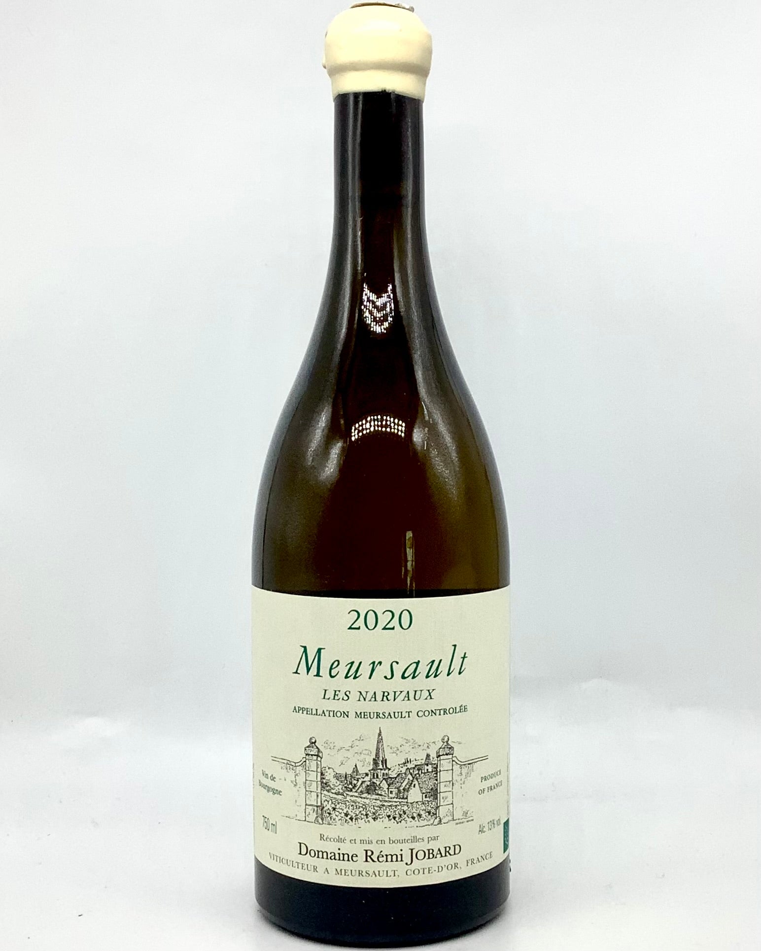 Domaine Rémi Jobard, Chardonnay, Meursault "Les Narvaux" Côte de Beaune, Burgundy, France 2020 organic