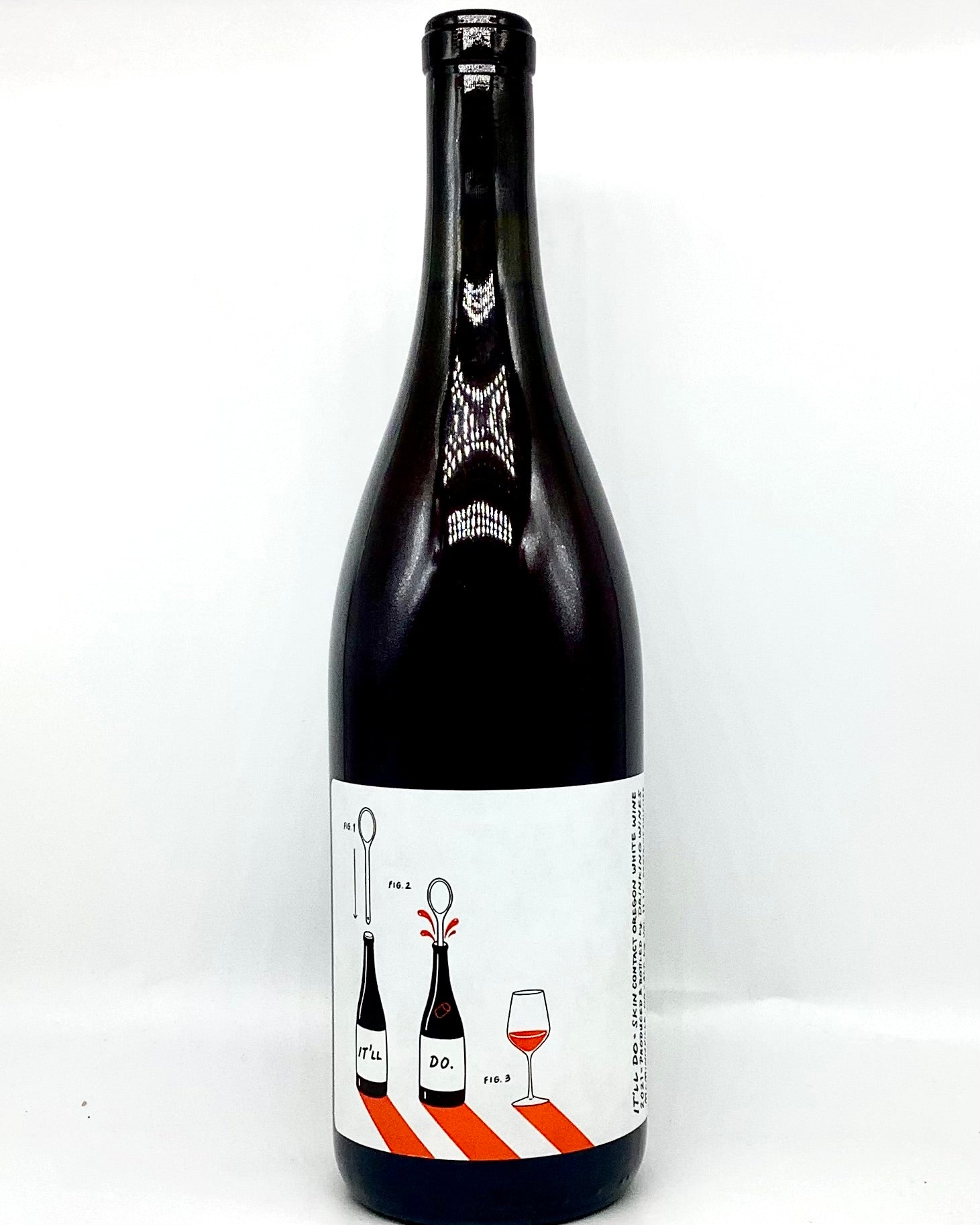 Drinking Wines, Pinot Gris & Chardonnay "It'll Do" Skin Contact Wine, McMinnville, Oregon 2021 newarrival organic skincontact