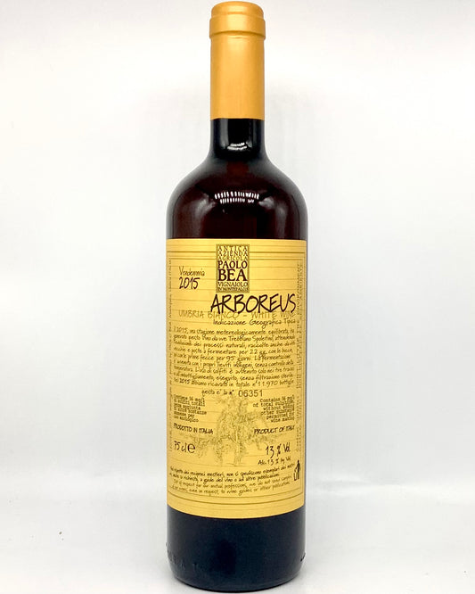 Paolo Bea, Trebbiano Spoletino "Arboreus" Umbria Bianco, Italy 2015