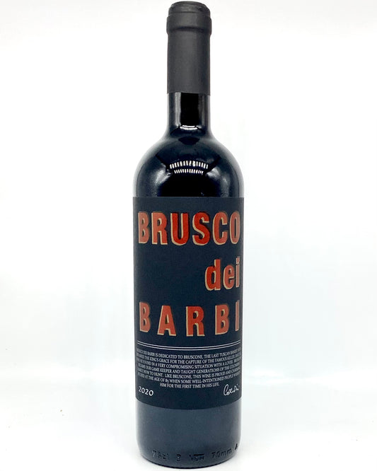Fattoria dei Barbi, Sangiovese Blend "Brusco dei Barbi" Tuscany, Italy 2020 newarrival