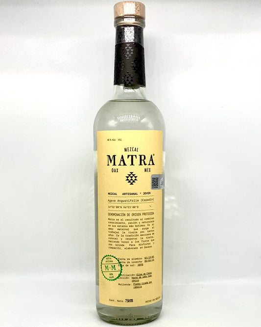 Matra, Mezcal Espadin, Oaxaca, Mexico 750ml