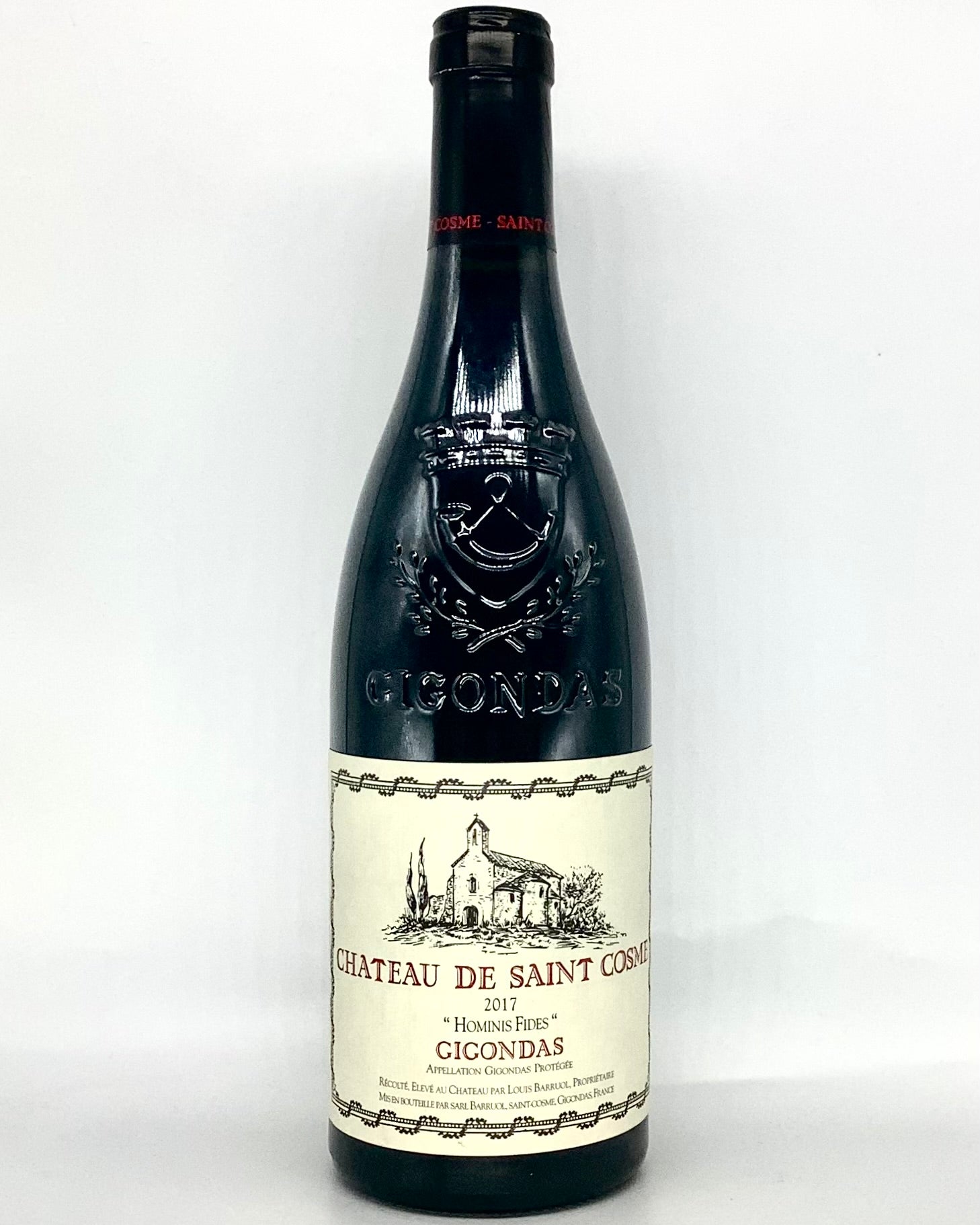Château Saint Cosme, Gigondas "Hominis Fides" Southern Rhône, France 2017
