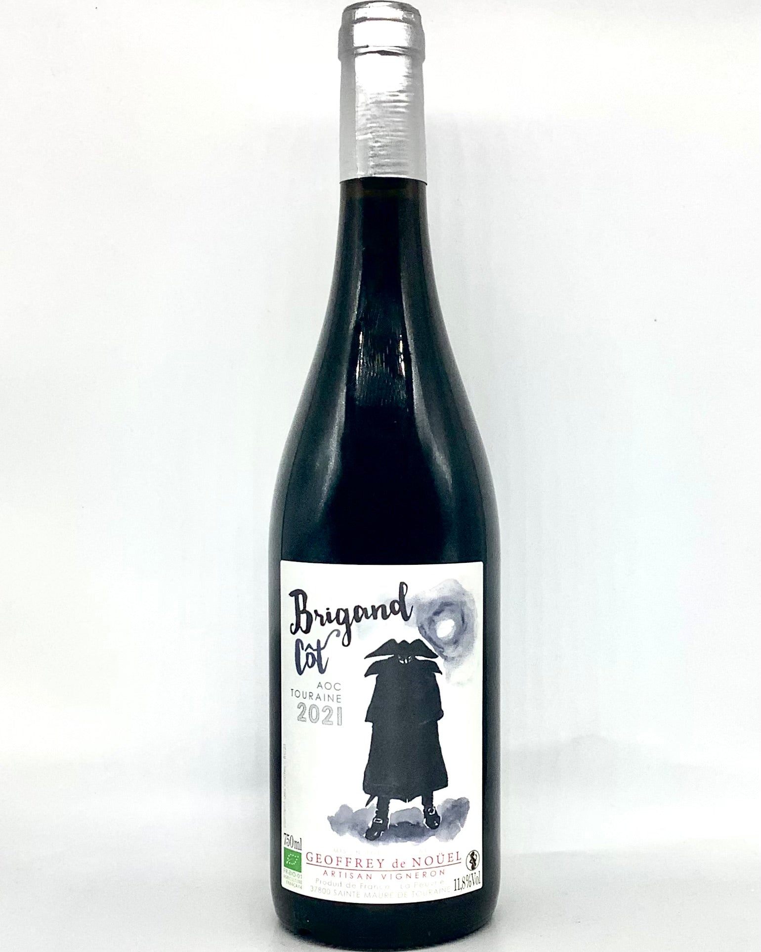 Geoffrey de Noüel, Côt (Malbec) "Brigand" Touraine AOC, France 2021 newarrival