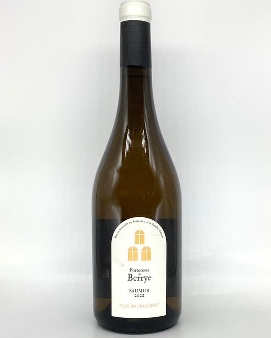 Forteresse de Berrye, Chenin Blanc "Les Bourgères" Saumur Blanc, Loire Valley, France 2022 newarrival organic