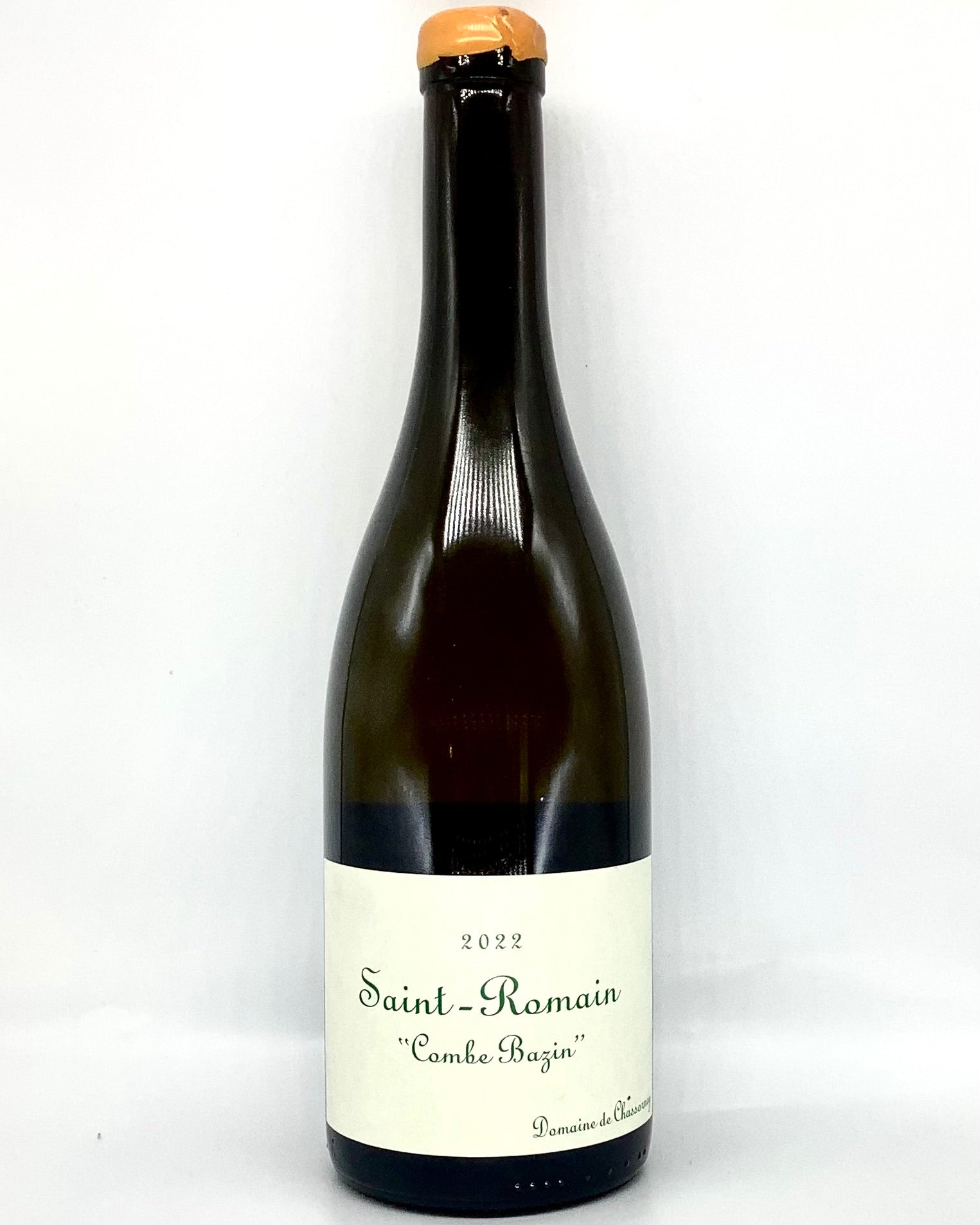 Domaine de Chassorney, Chardonnay "Combe Bazin" Saint-Romain, Côte de Beaune, France 2022 certifiedorganic lowsulfur natural newarrival organic