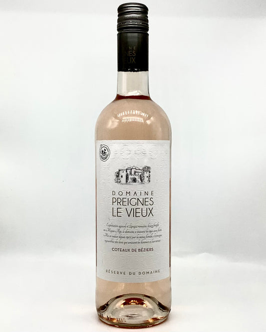 Domaine Preignes le Vieux, Coteaux de Bèziers Rose, Languedoc-Roussillon, France 2024 newarrival