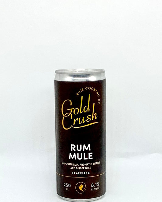 Gold Crush "Rum Mule" Rum Cocktail 250ml newarrival