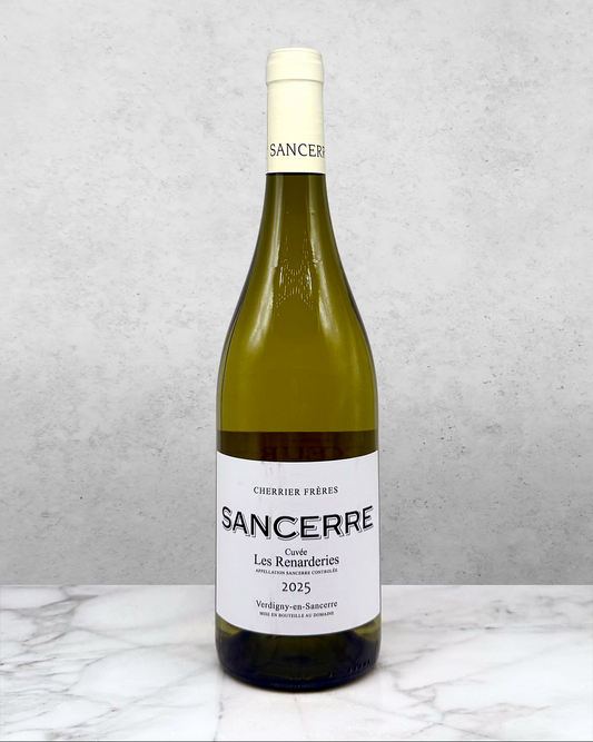 Cherrier Frères, Sauvignon Blanc, Sancerre "Les Renarderies" Loire Valley, France 2025 organic